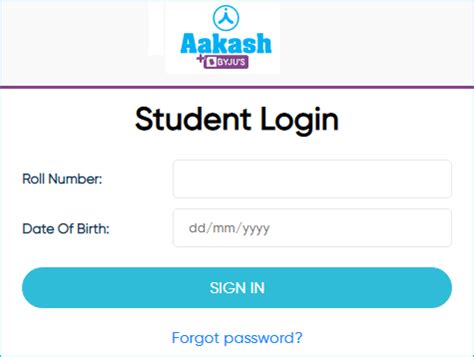 aakash result login